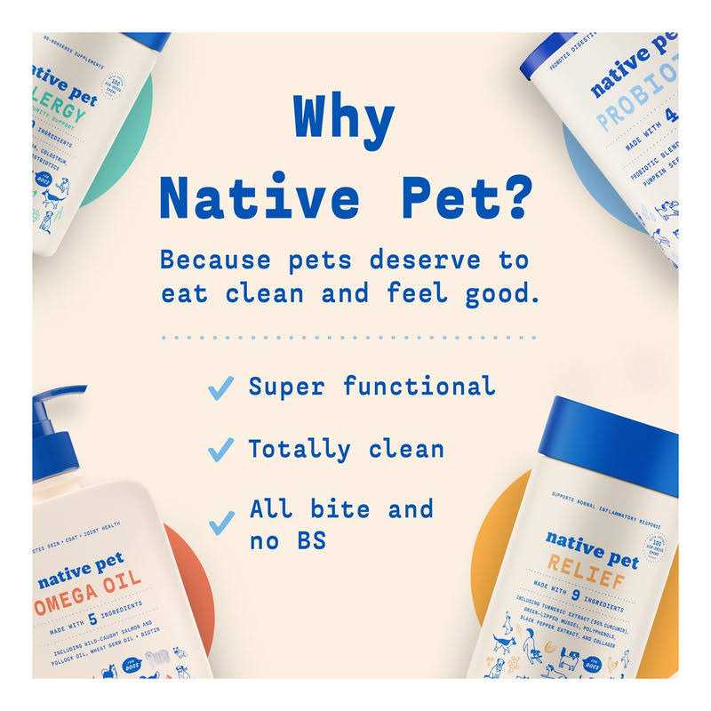 Native Pet Omega Oil