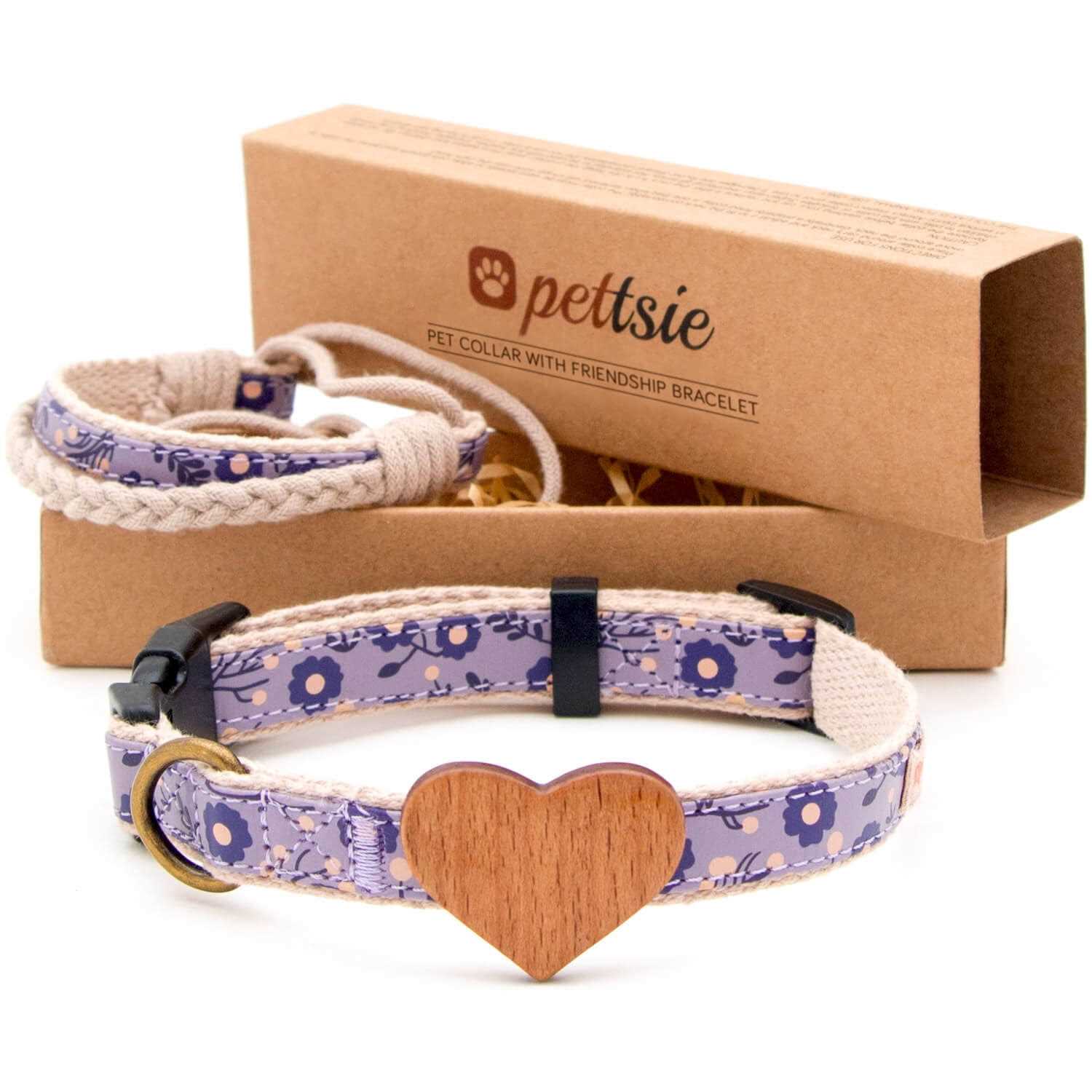 Pettsie Heart Dog Collar
