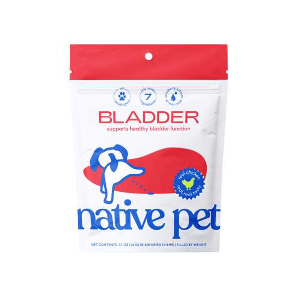 Native Pet Air Dried Dog Chews Bladder
