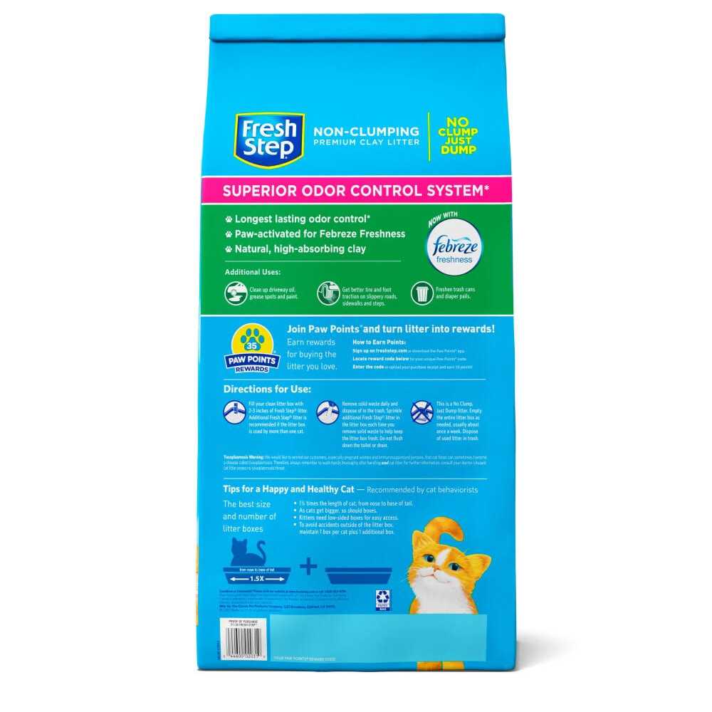 Fresh Step Premium Non-Clumping Clay Cat Litter
