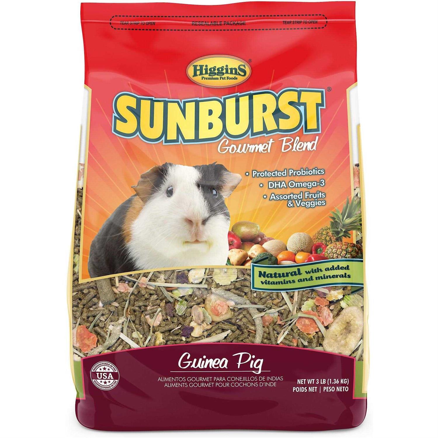 Higgins Sunburst Gourmet Guinea Pig Food