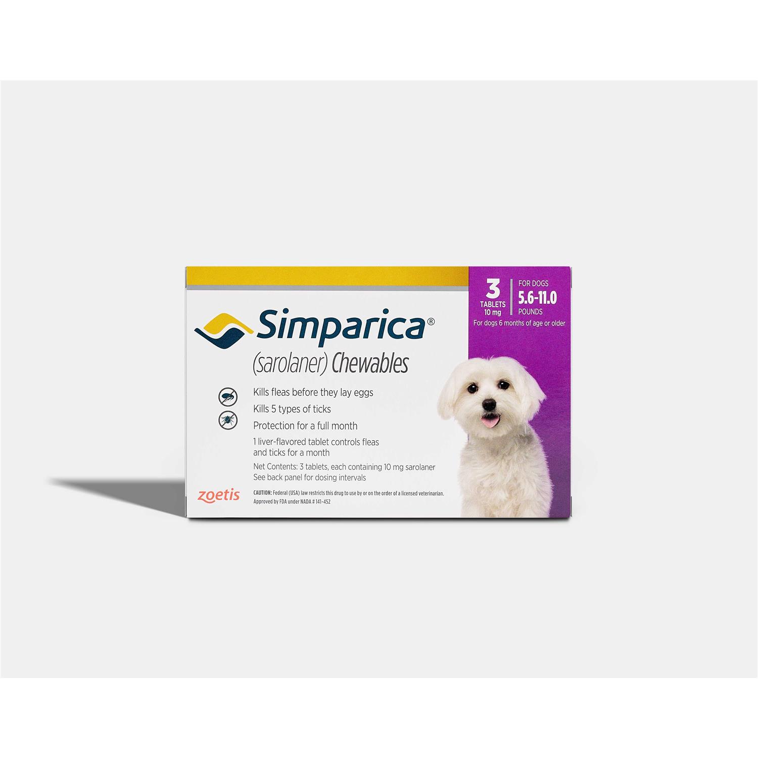 Simparica Chewable Tablets for Dogs