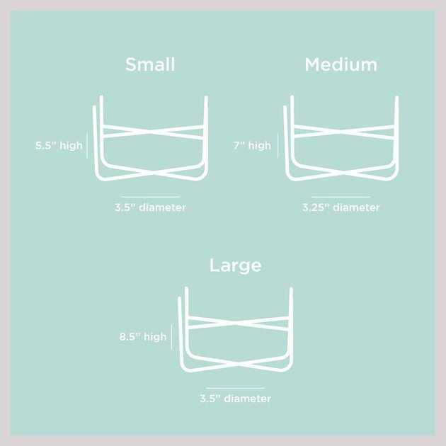 Waggo Simple Solid Dog Bowl Stand