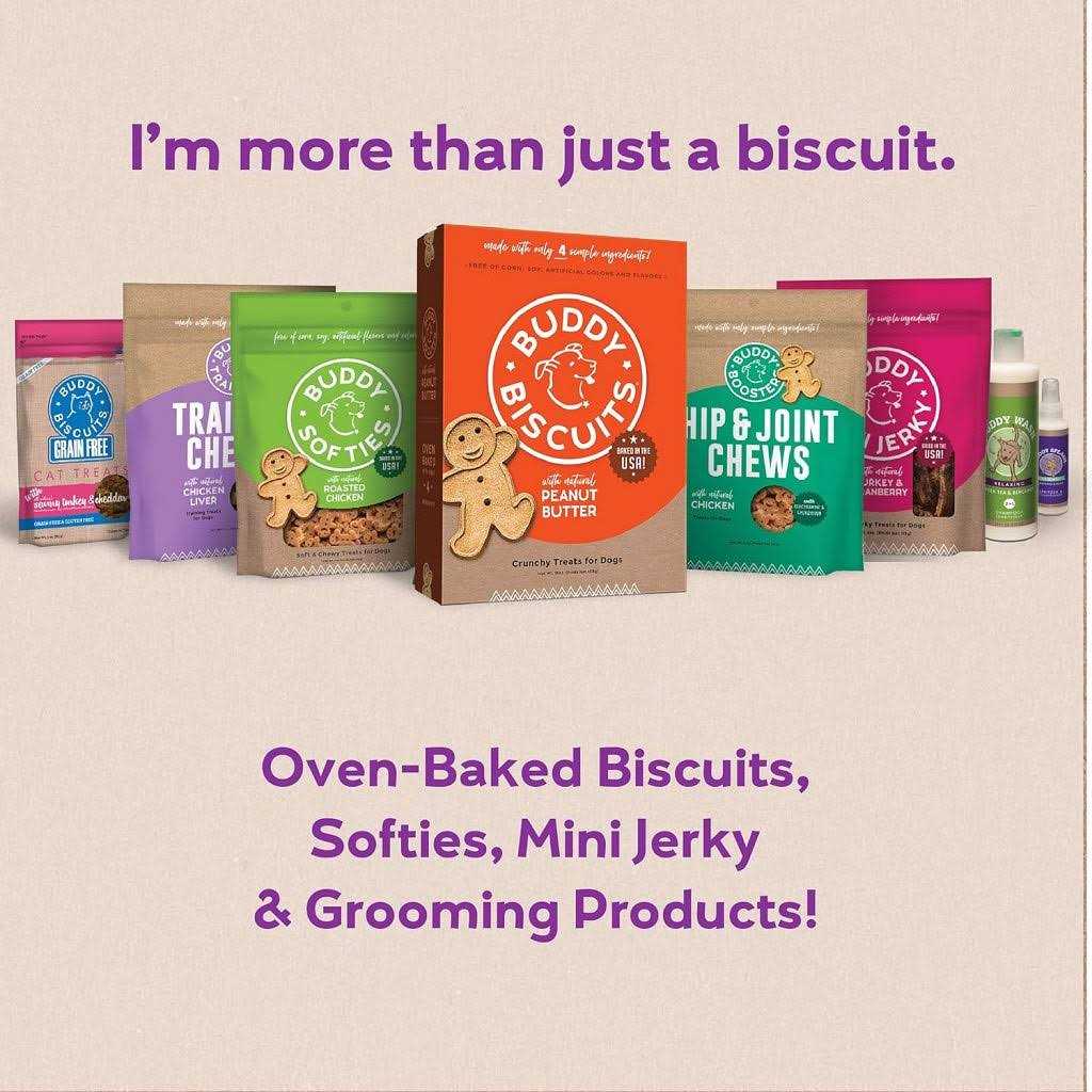 Buddy Biscuits Crunchy Assorted Flavors Dog Treats