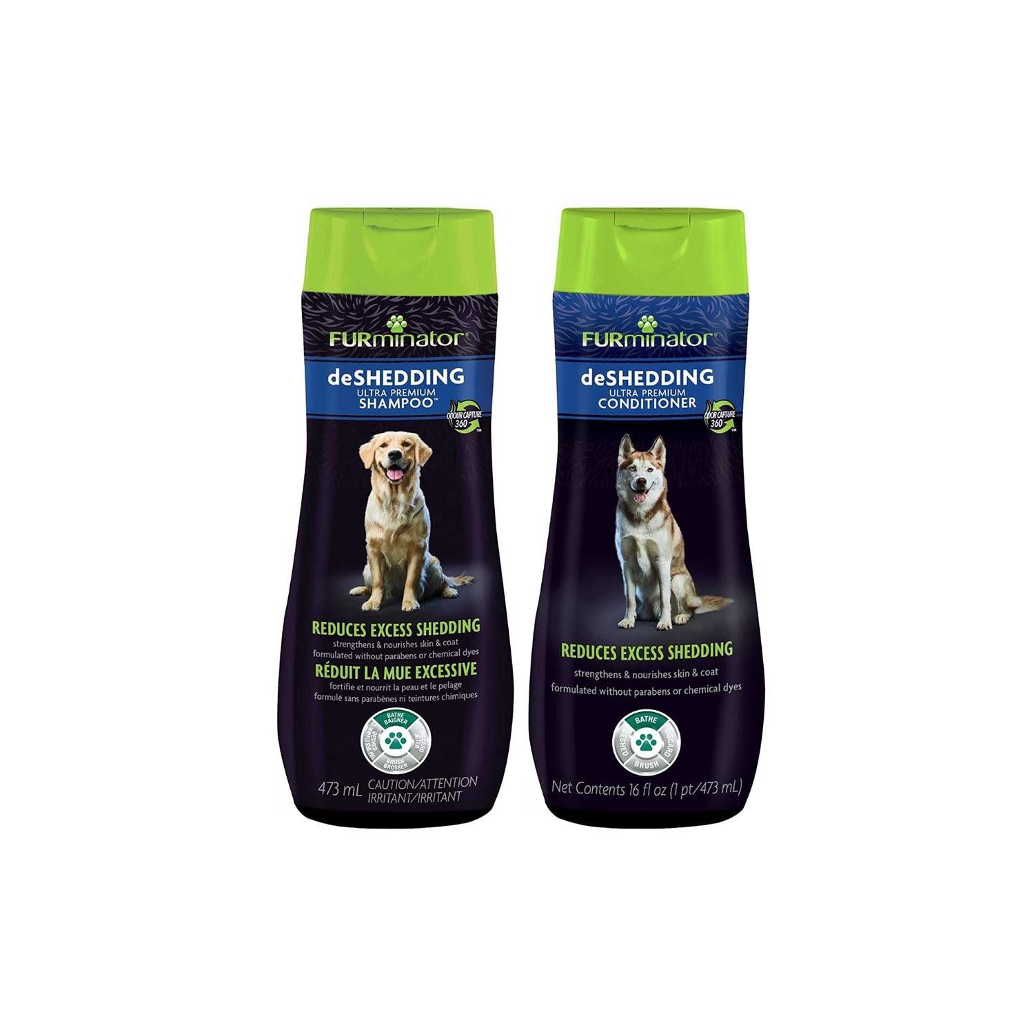 FURminator deShedding Ultra Premium Shampoo and Conditioner