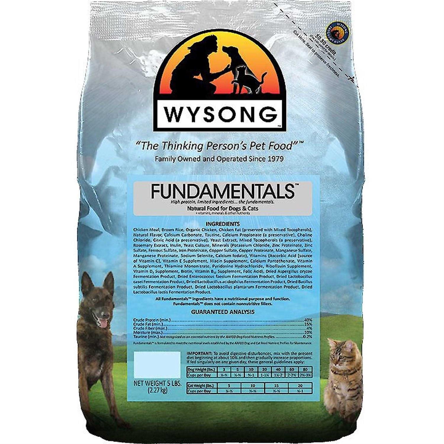 Wysong Fundamentals Canine/Feline Formula Dry Dog/Cat Food