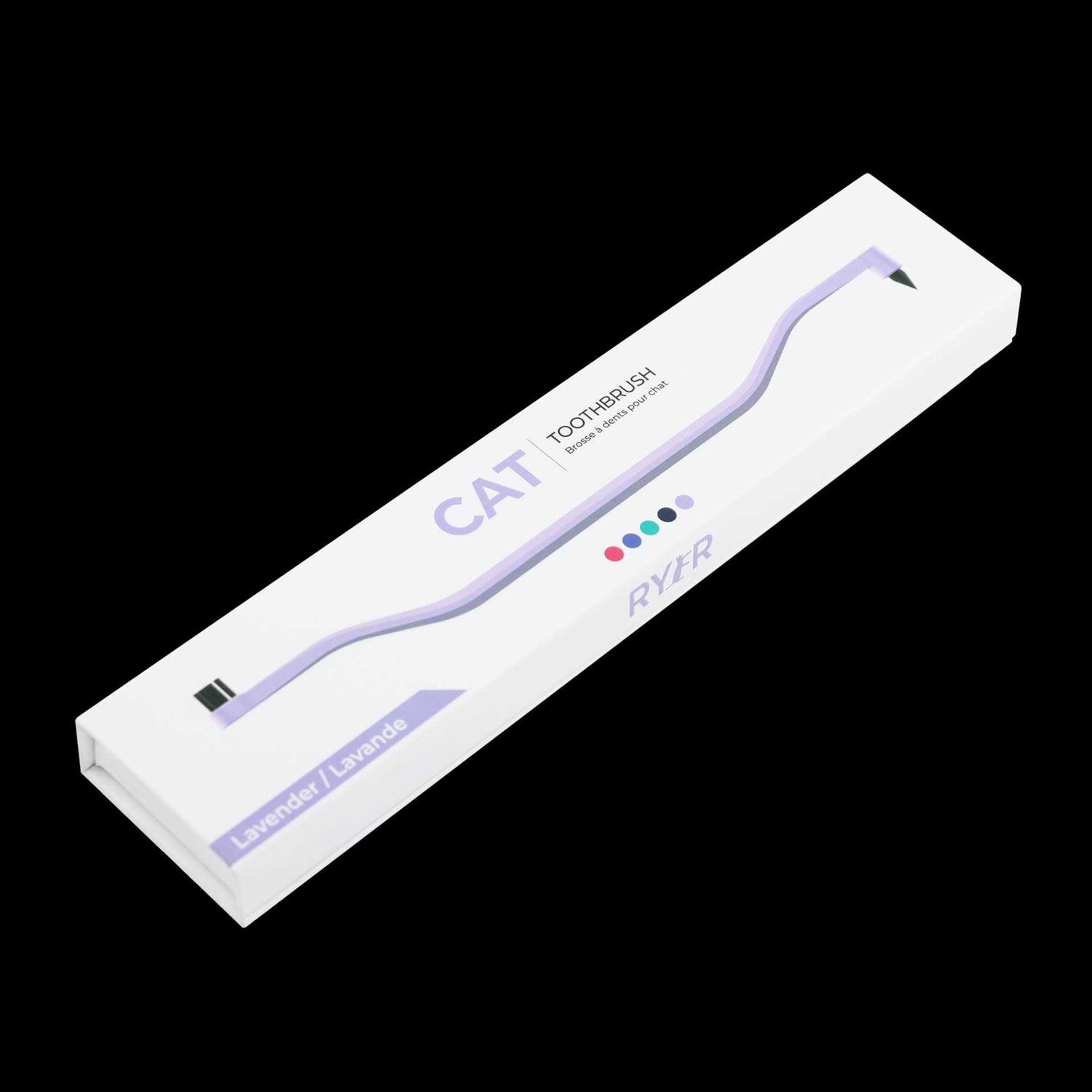 RYERCAT Dual Sided Cat Toothbrush