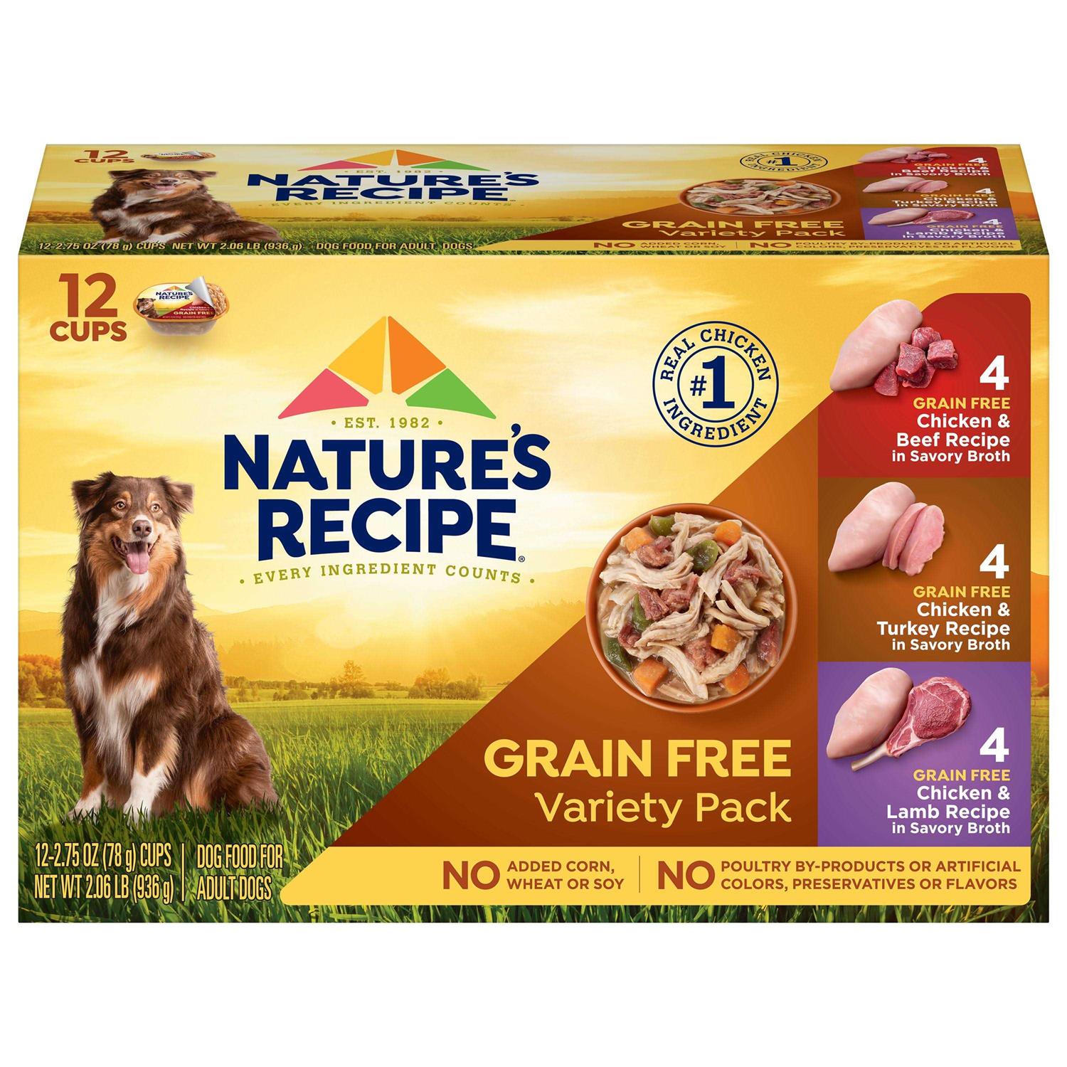 Nature’s Recipe Wet Dog Food