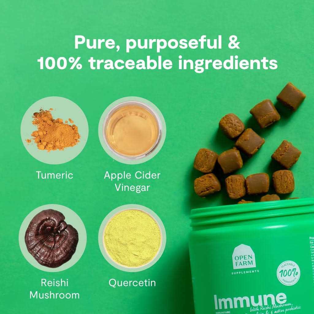 Open Farm Dog Supplement Immune Chews