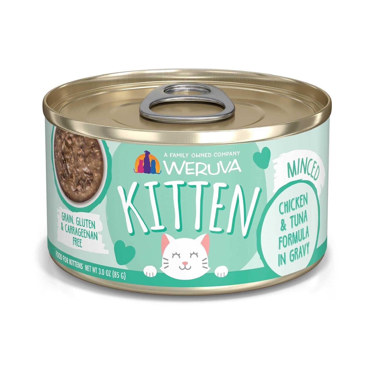 Weruva Kitten Chicken & Tuna Formula in Gravy Wet Cat Food