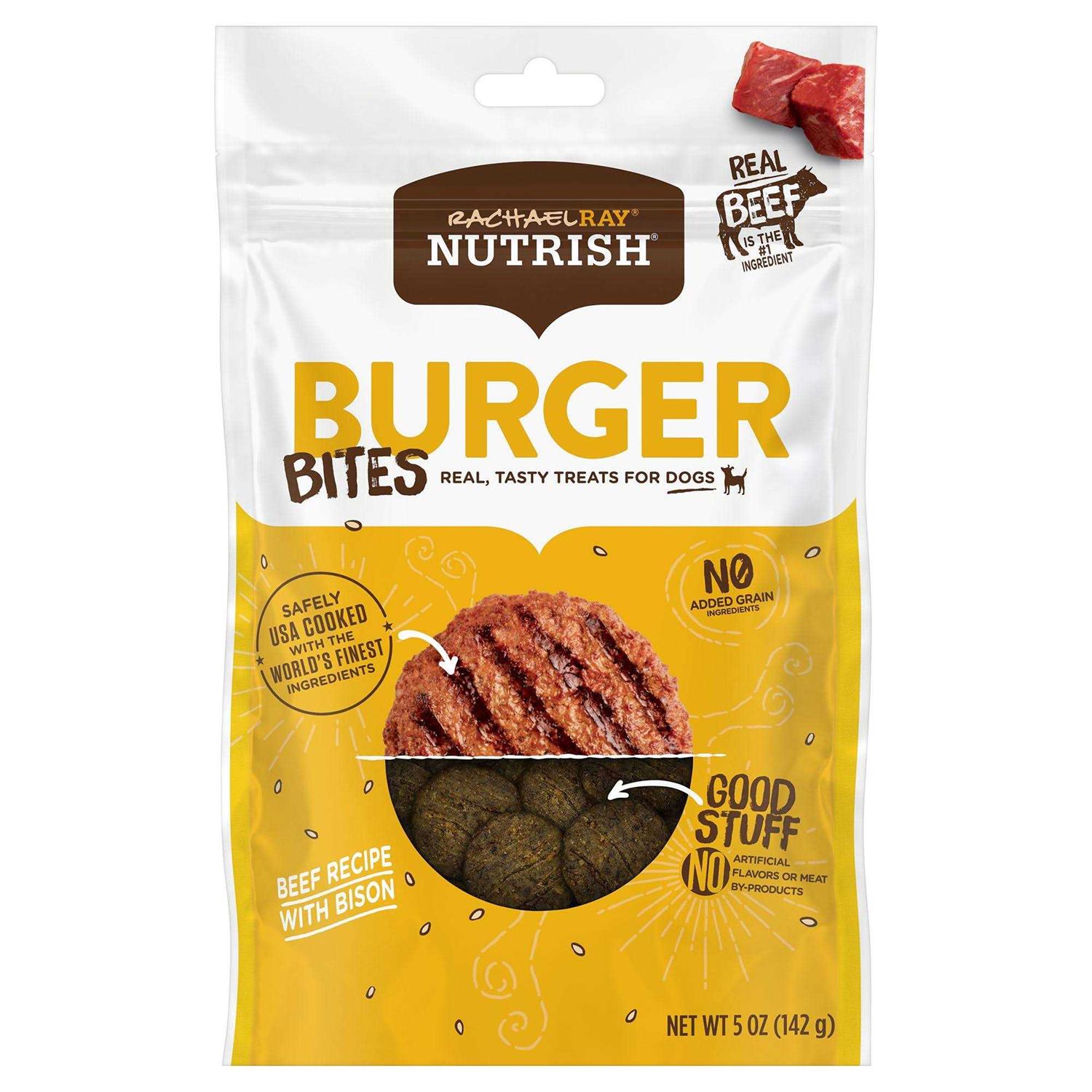 Rachael Ray Nutrish Burger Bites Dog Treats