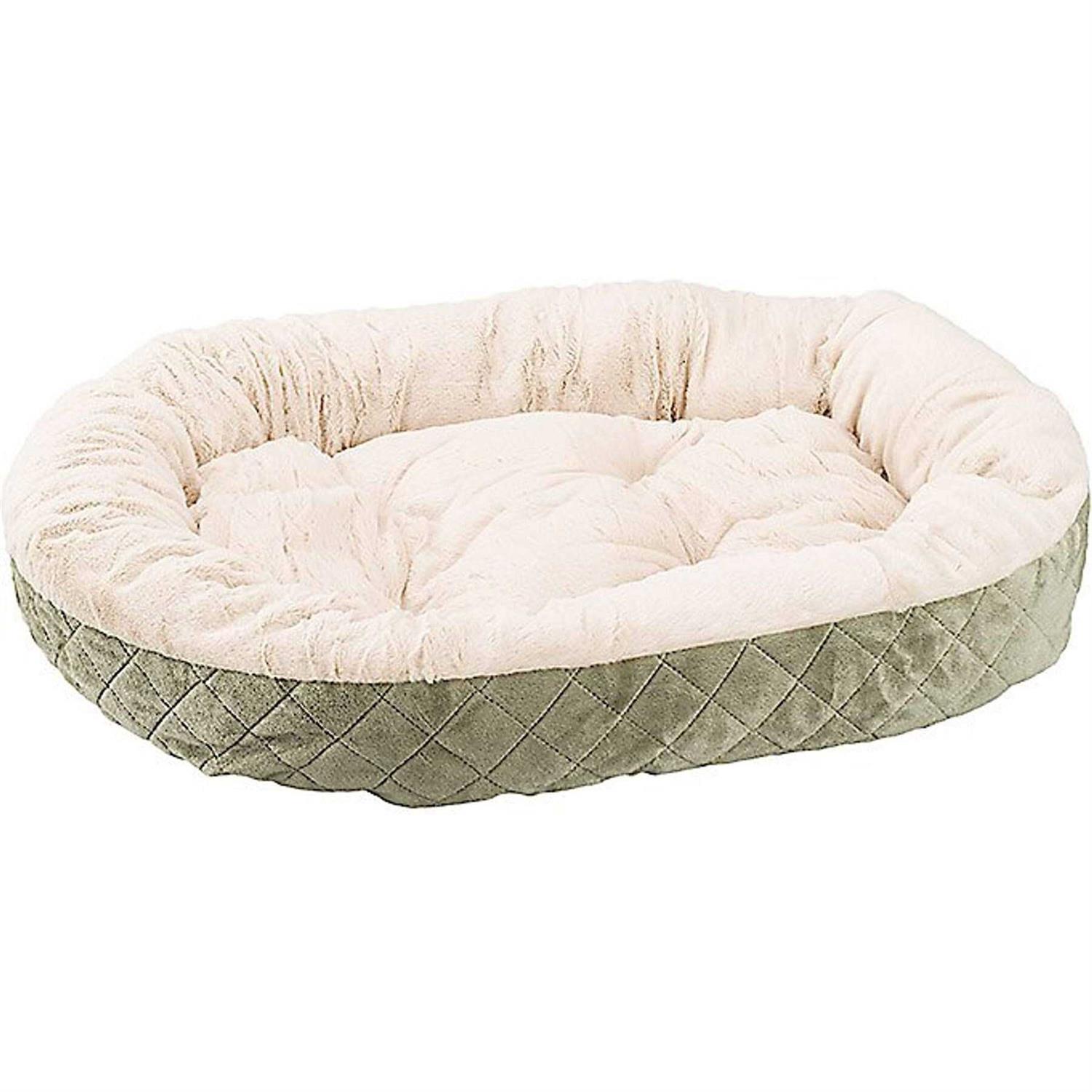 Ethical Pet Sleep Zone Quilted Oval Cuddler Bed