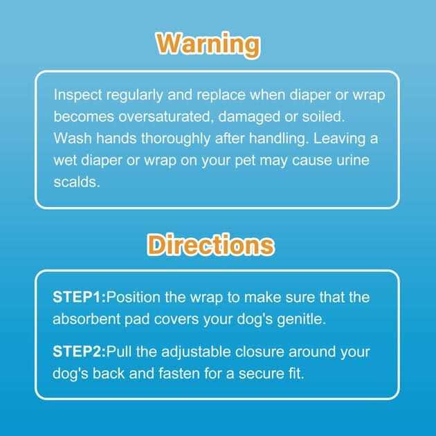 Honey Care All-Absorb A24 Male Dog Wrap