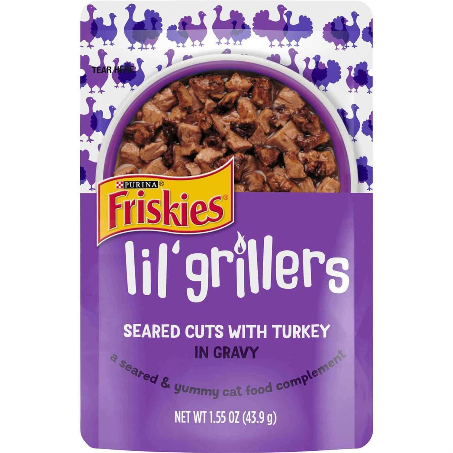 Friskies Lil Grillers Seared Cuts Gravy Wet Cat Food