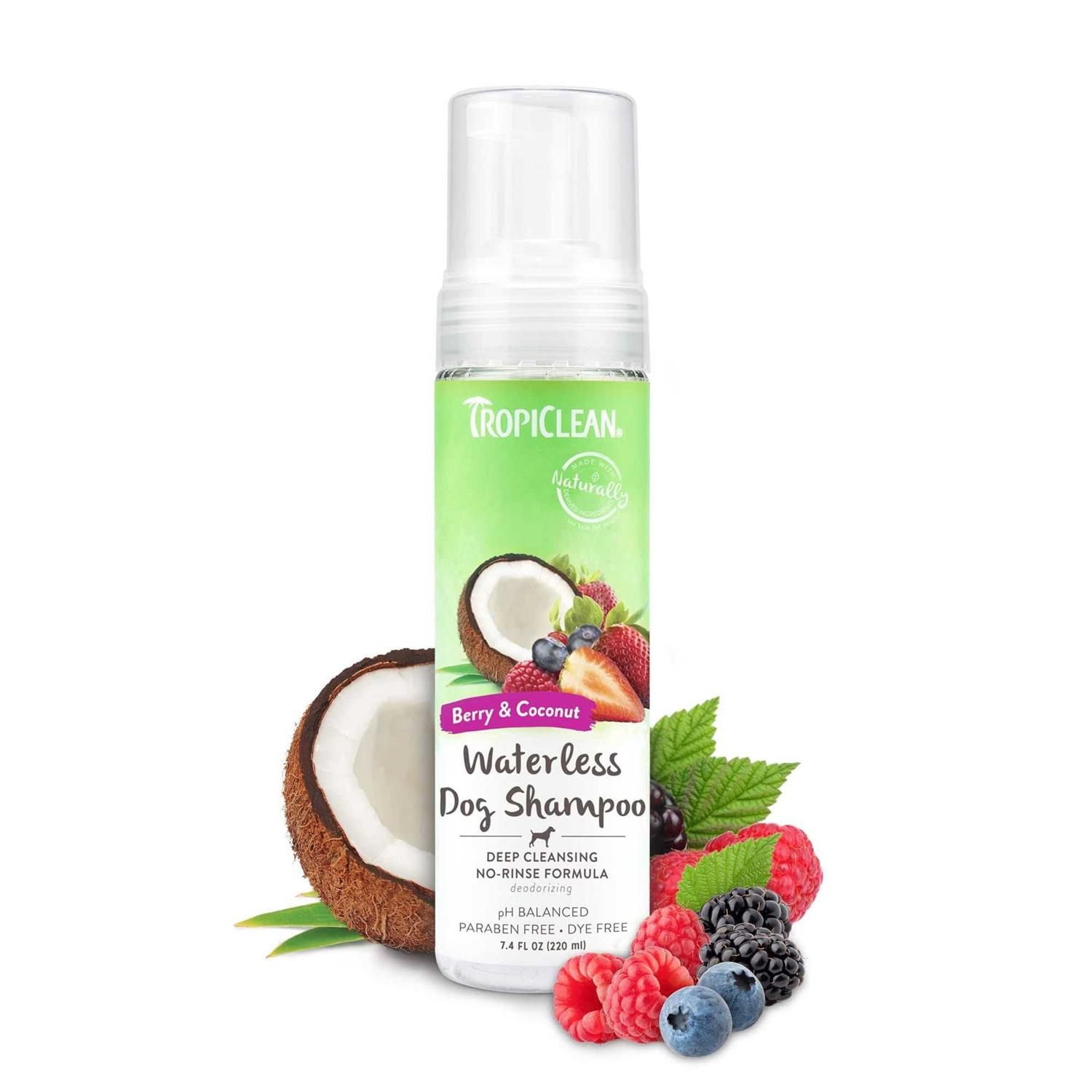 Tropiclean Waterless Shampoo Deep Cleaning