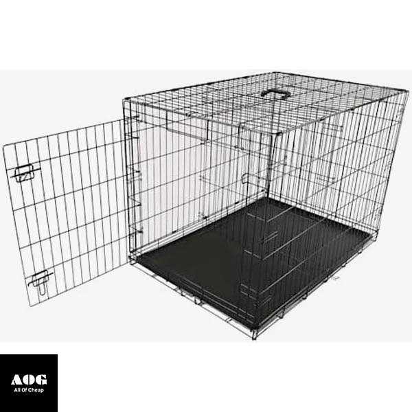 M-Pets Voyager 1-Door Folding Dog Crate