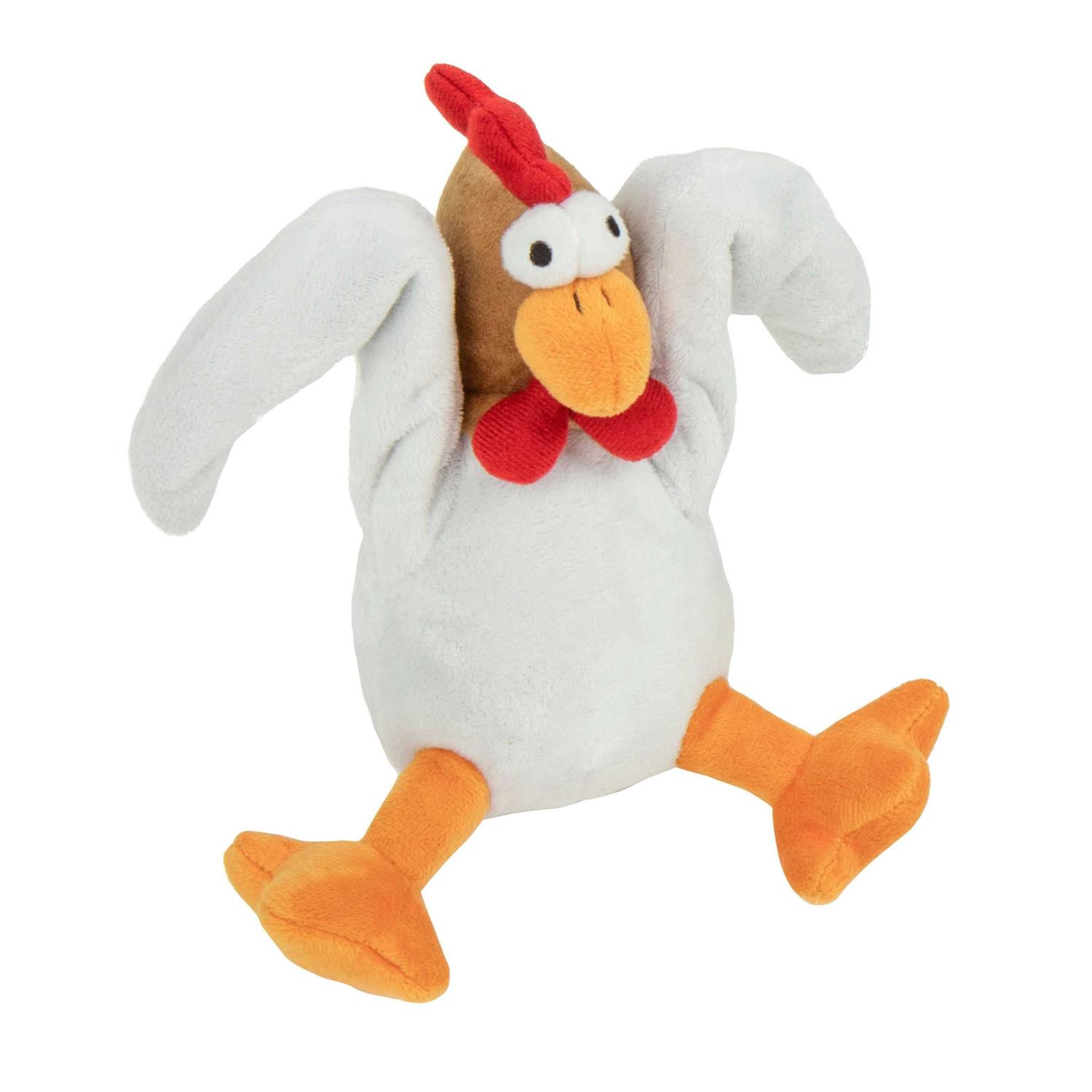 goDog Action Plush Chicken Dog Toy