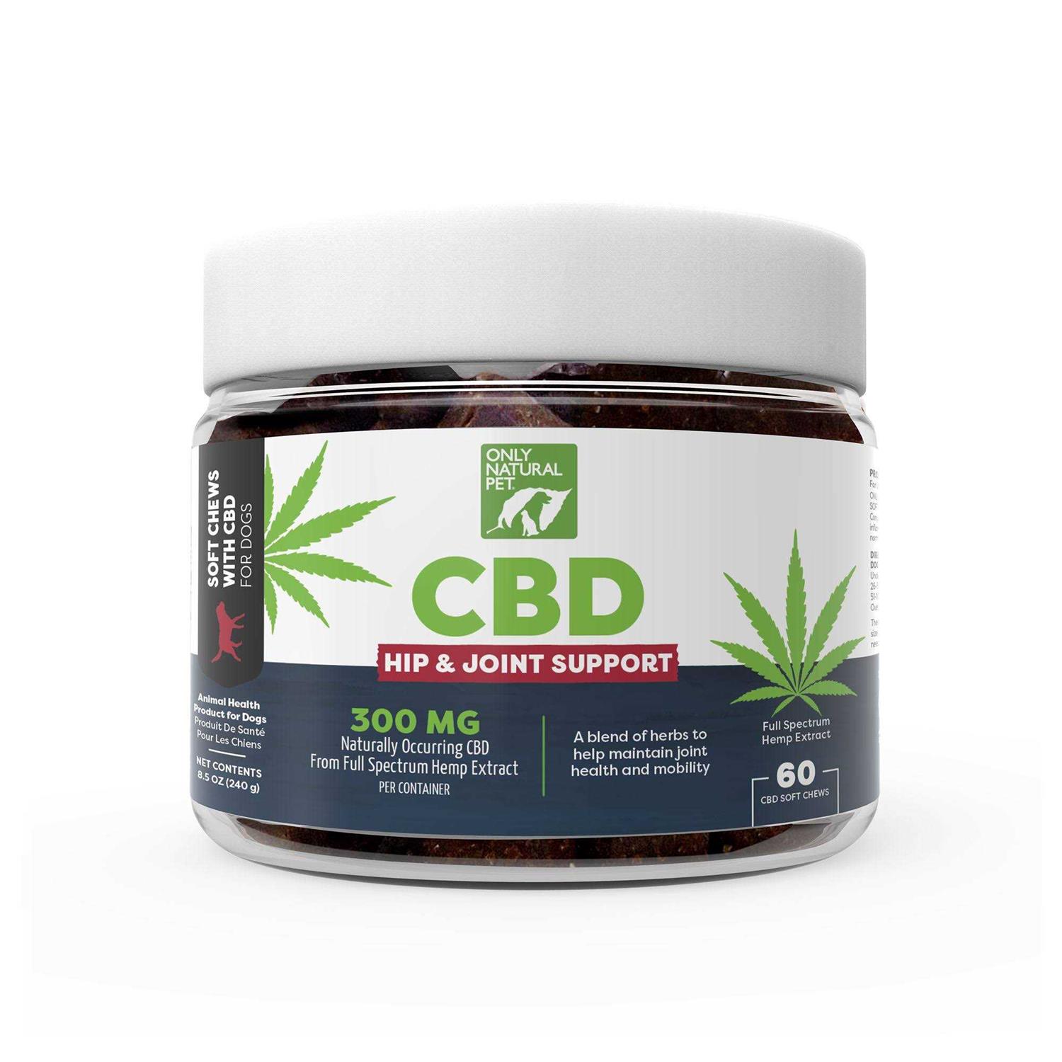 Only Natural Pet Hip and Joint Support CBD Chews