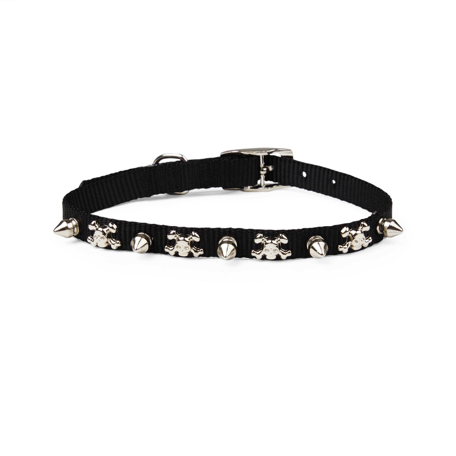 YOULY Black Bling Dog Collar