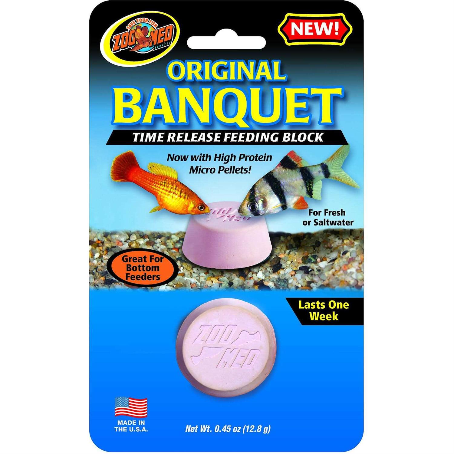 Zoo Med Original Banquet Fish Feeding Block