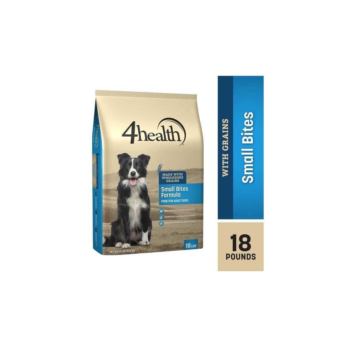 4health with Wholesome Grains Small Bites Adult Chicken Formula Dry Dog Food
