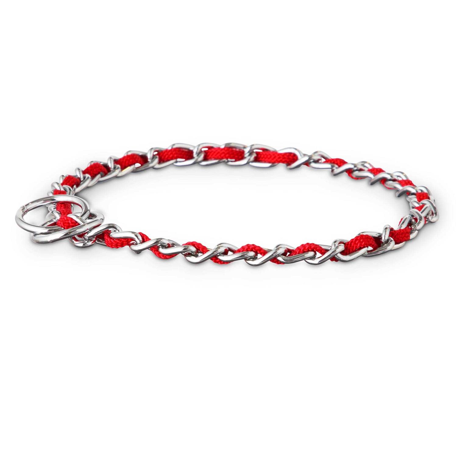 EveryYay Black Comfort Chain Dog Collar