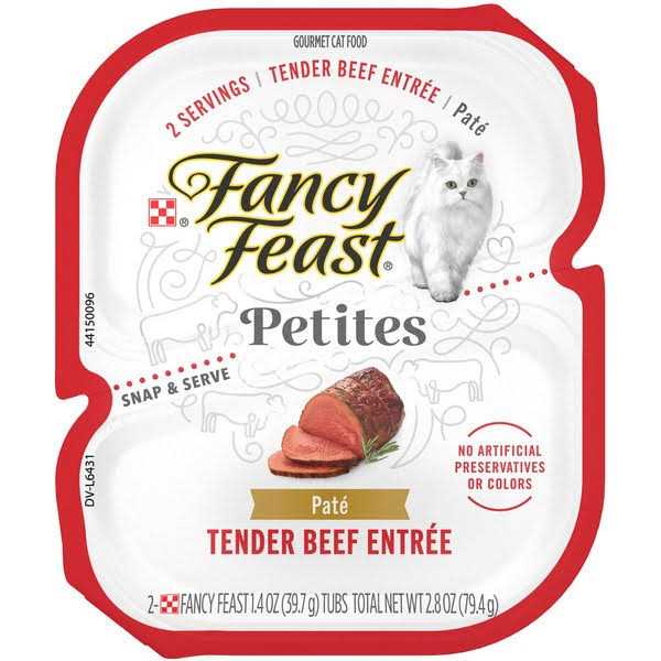 Fancy Feast Petites Wild Alaskan Salmon Pate Wet Cat Food