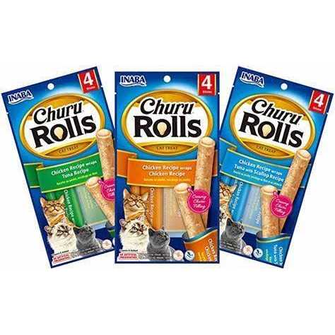 Inaba Churu Bites Cat Treat Chicken Recipe Wraps Chicken Recipe