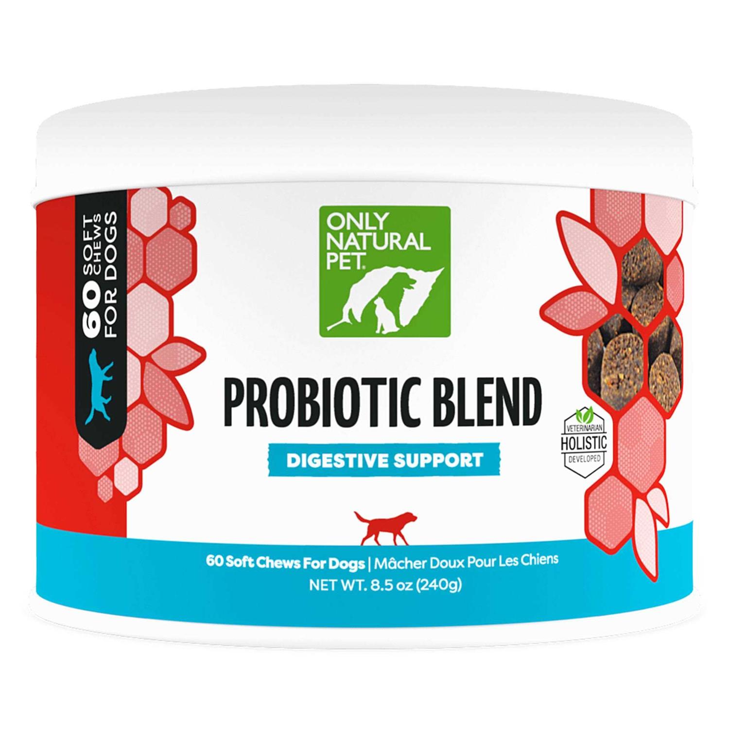 Only Natural Pet Probiotic Blend Soft Chews 60 Count