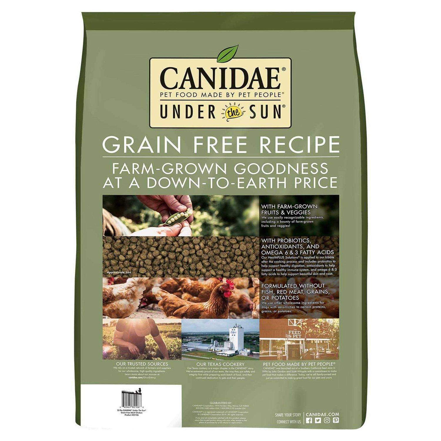 Canidae Under the Sun Grain-Free Dry Dog Food Chicken