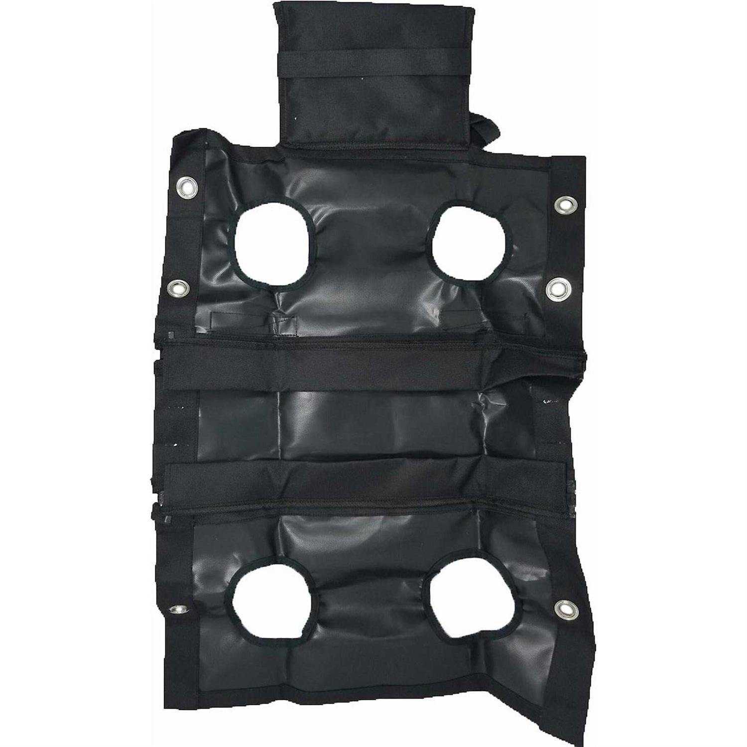 Loyalty Pet Nail Grooming Hammock in Black Size