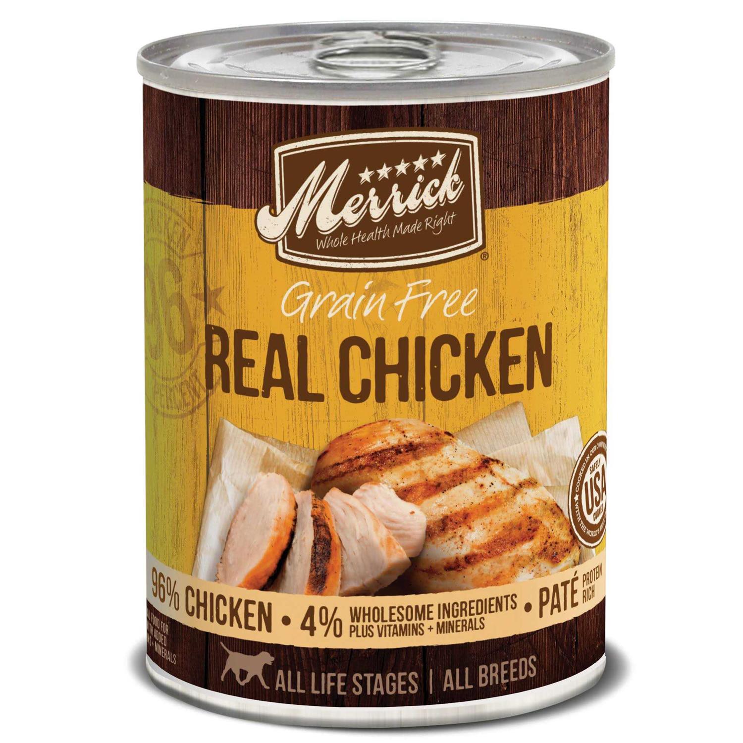 Merrick Grain-Free Real Chicken Dog Food