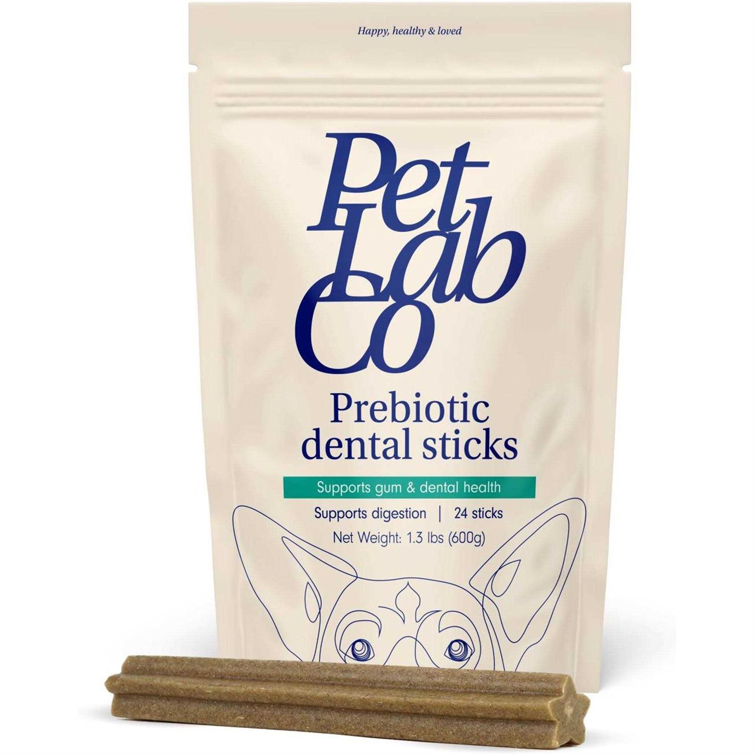 Petlab Co. Dental Sticks Dog Dental Chews -Target Plaque & Tartar Build-Up at The Source