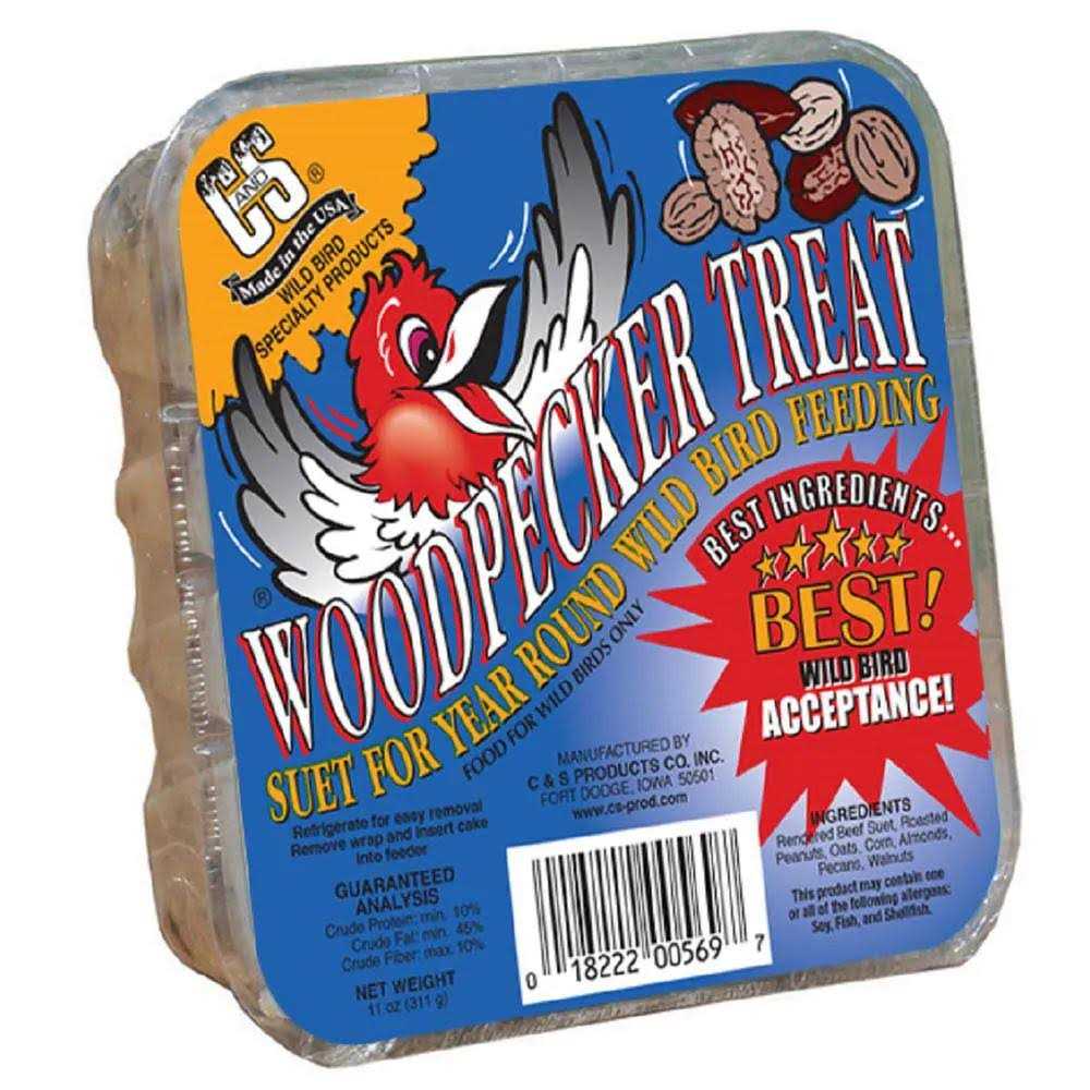 C&S Woodpecker Suet Treat