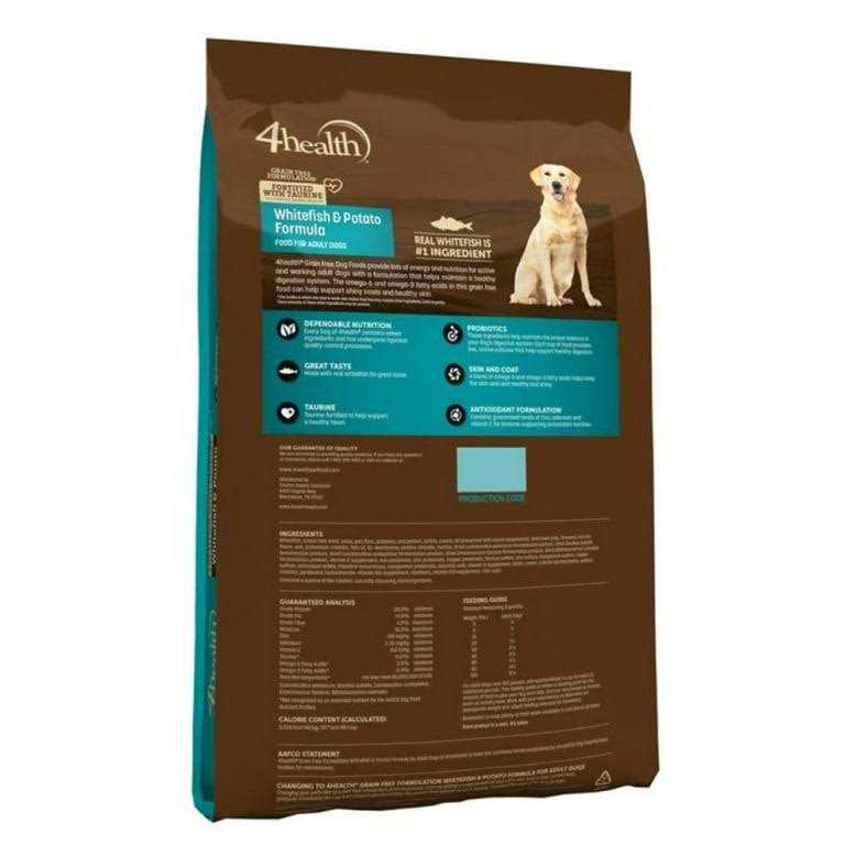 4health Tractor Supply Company Grain Free Adult Dog Food