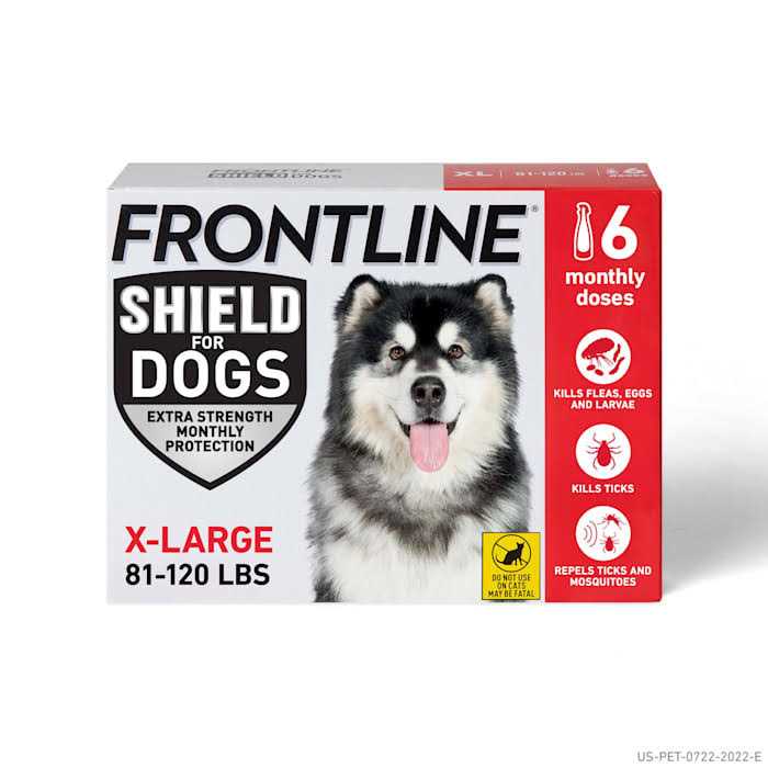 Frontline Shield for Dogs Flea & Tick Treatment