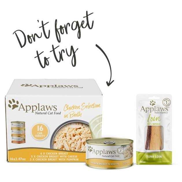 Applaws Natural Fish Selection in Broth Multipack Wet Cat Food