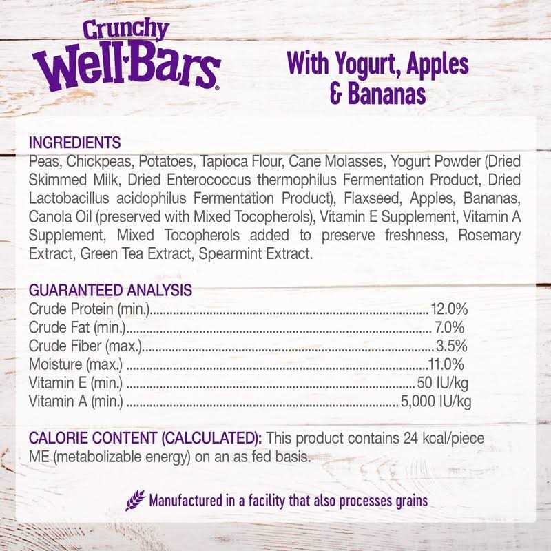 Wellness Crunchy Wellbars Dog Treats