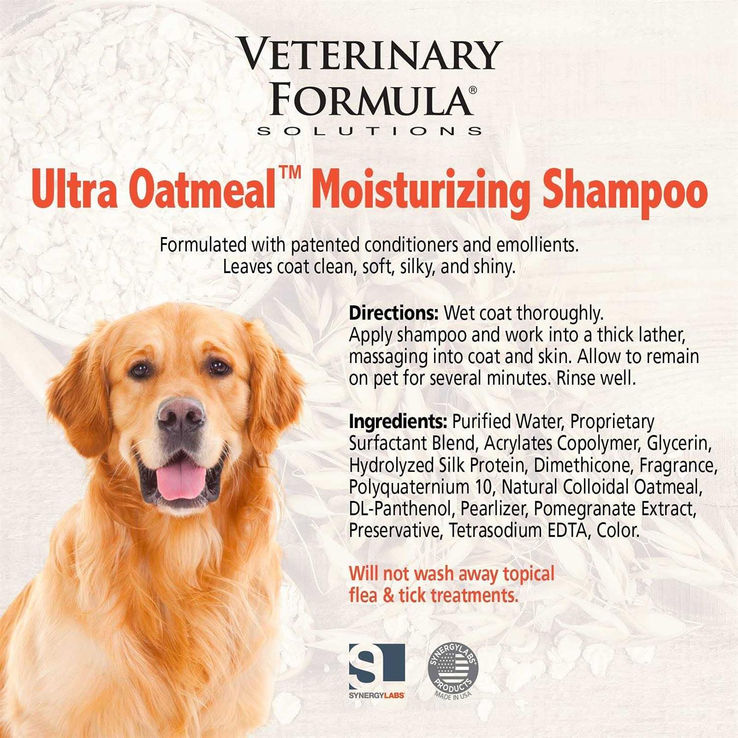 Veterinary Formula Solutions Ultra Oatmeal Moisturizing Shampoo