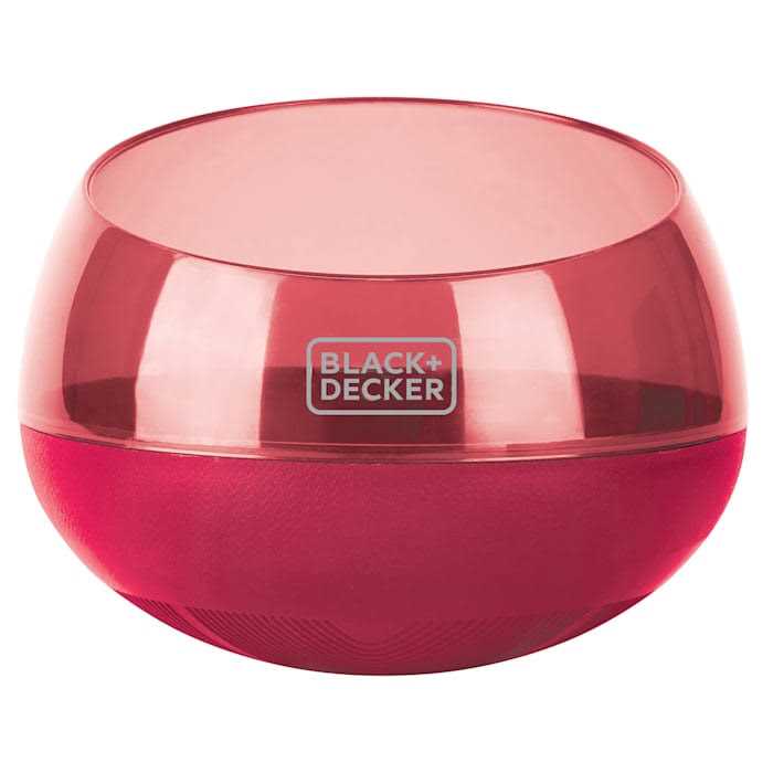 BLACK+DECKER Burgundy Rocking Interactive Slow Feeder Dog Bowl