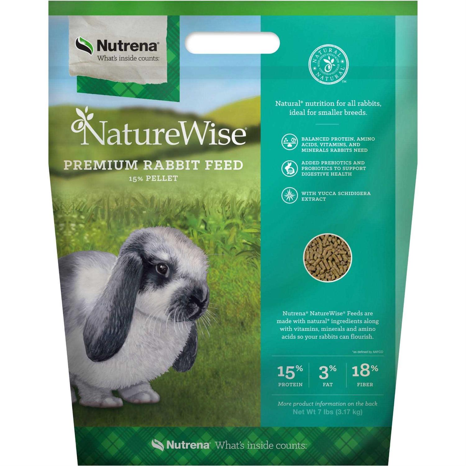 Nutrena NatureWise 15% Premium Rabbit Feed