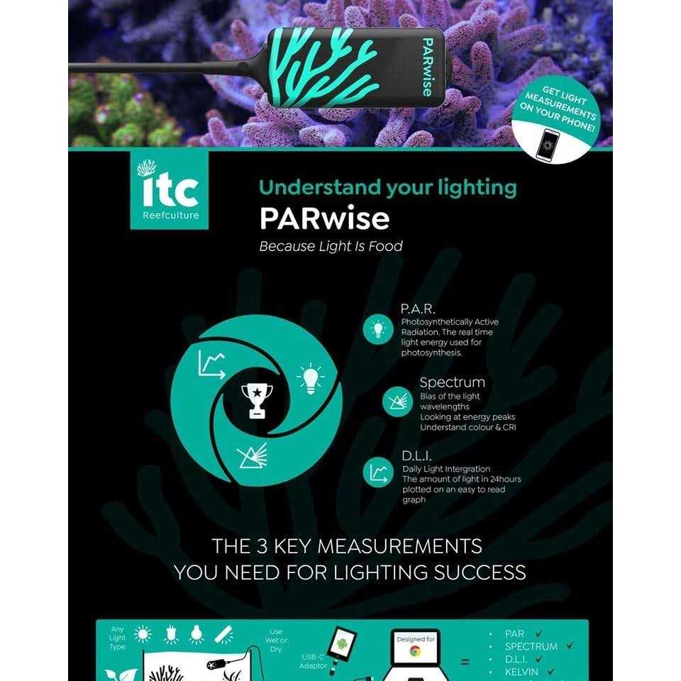 ITC Reefculture PARwise USB Light Meter