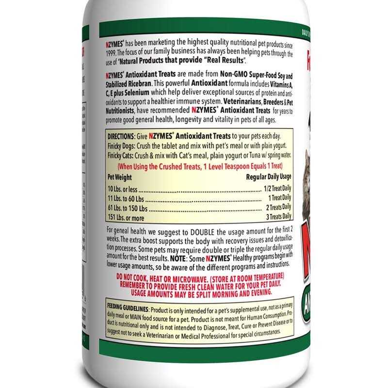 Nzymes Antioxidant Treats for Pets