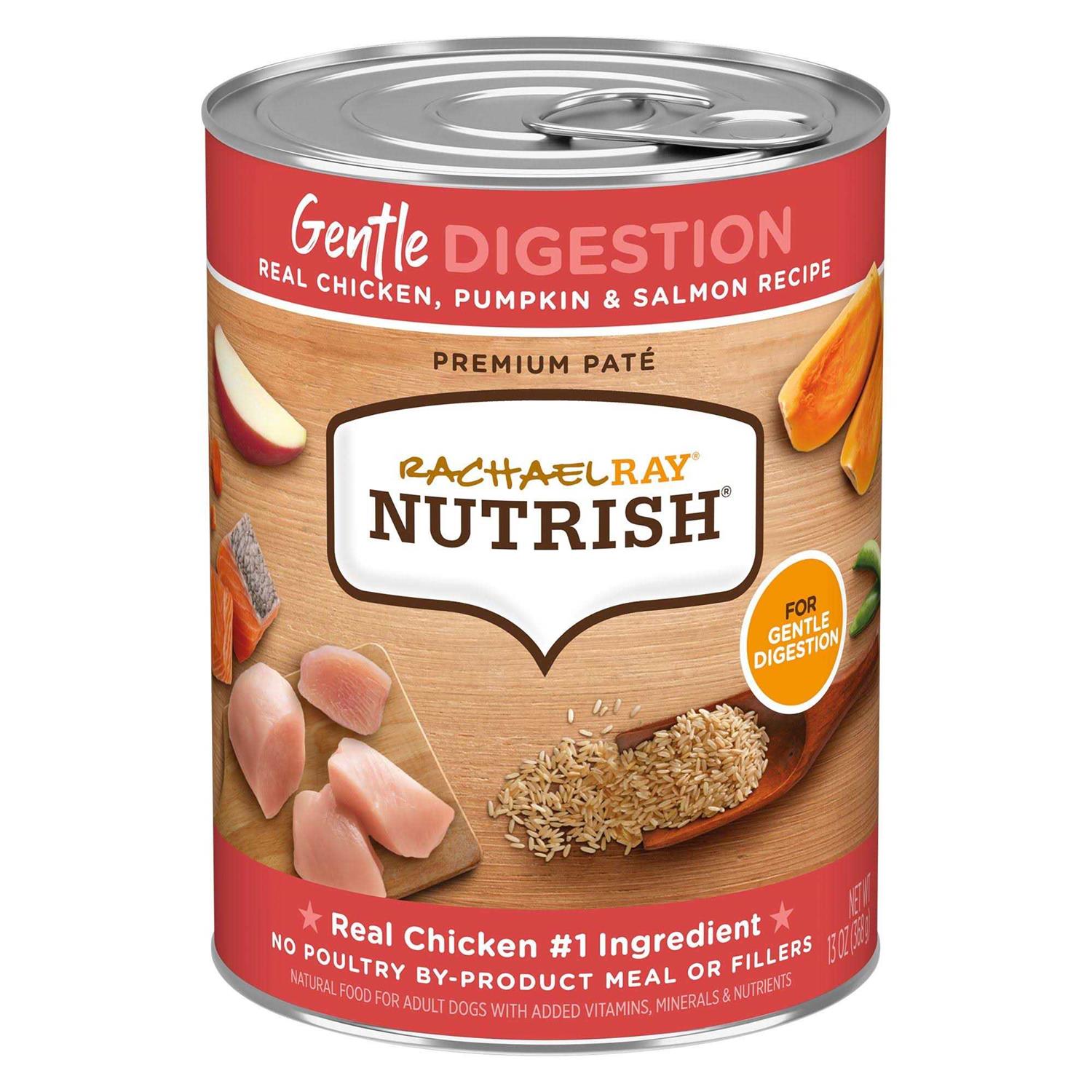 Rachael Ray Nutrish Gentle Digestion Chicken Pumpkin & Salmon Wet Dog Food