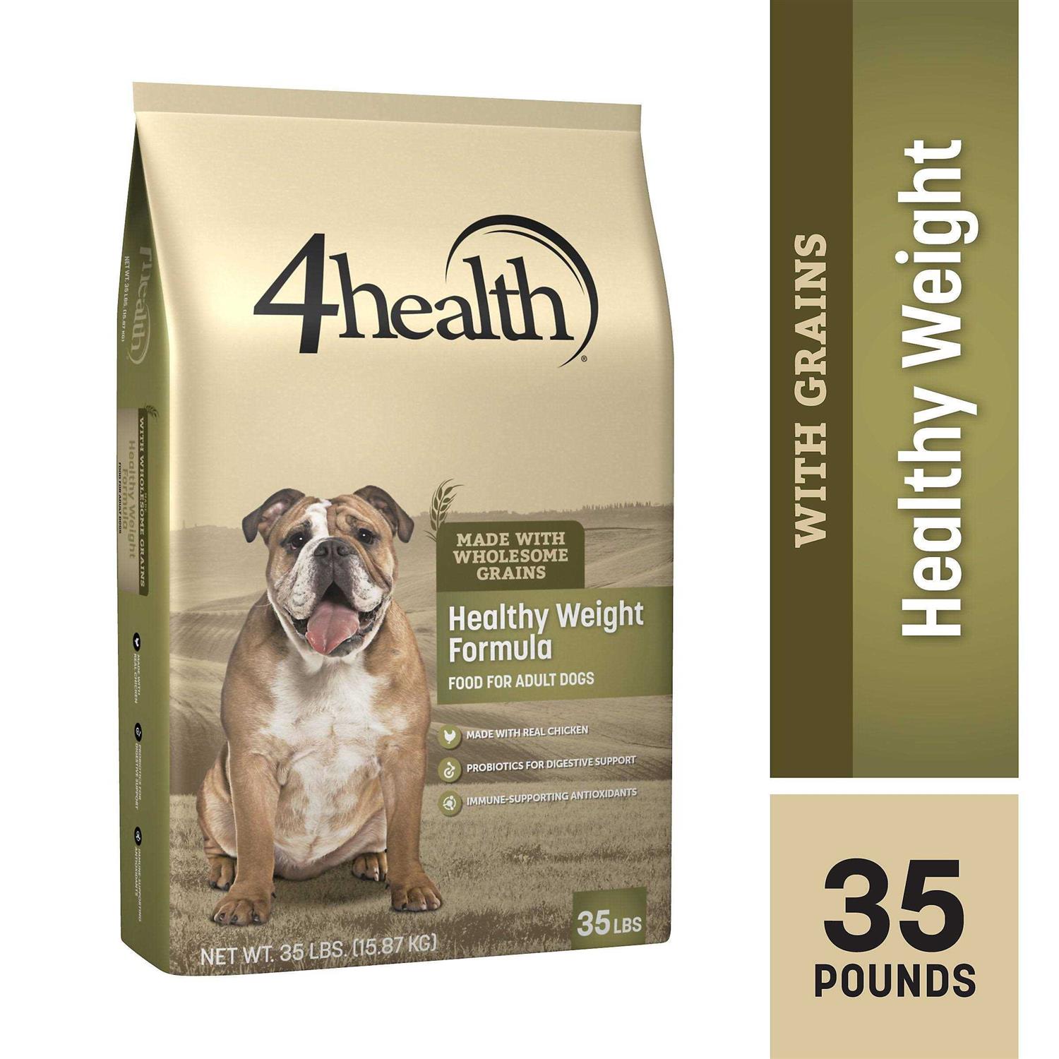 4health with Wholesome Grains Adult Healthy Weight Chicken Formula Dry Dog Food 1024381