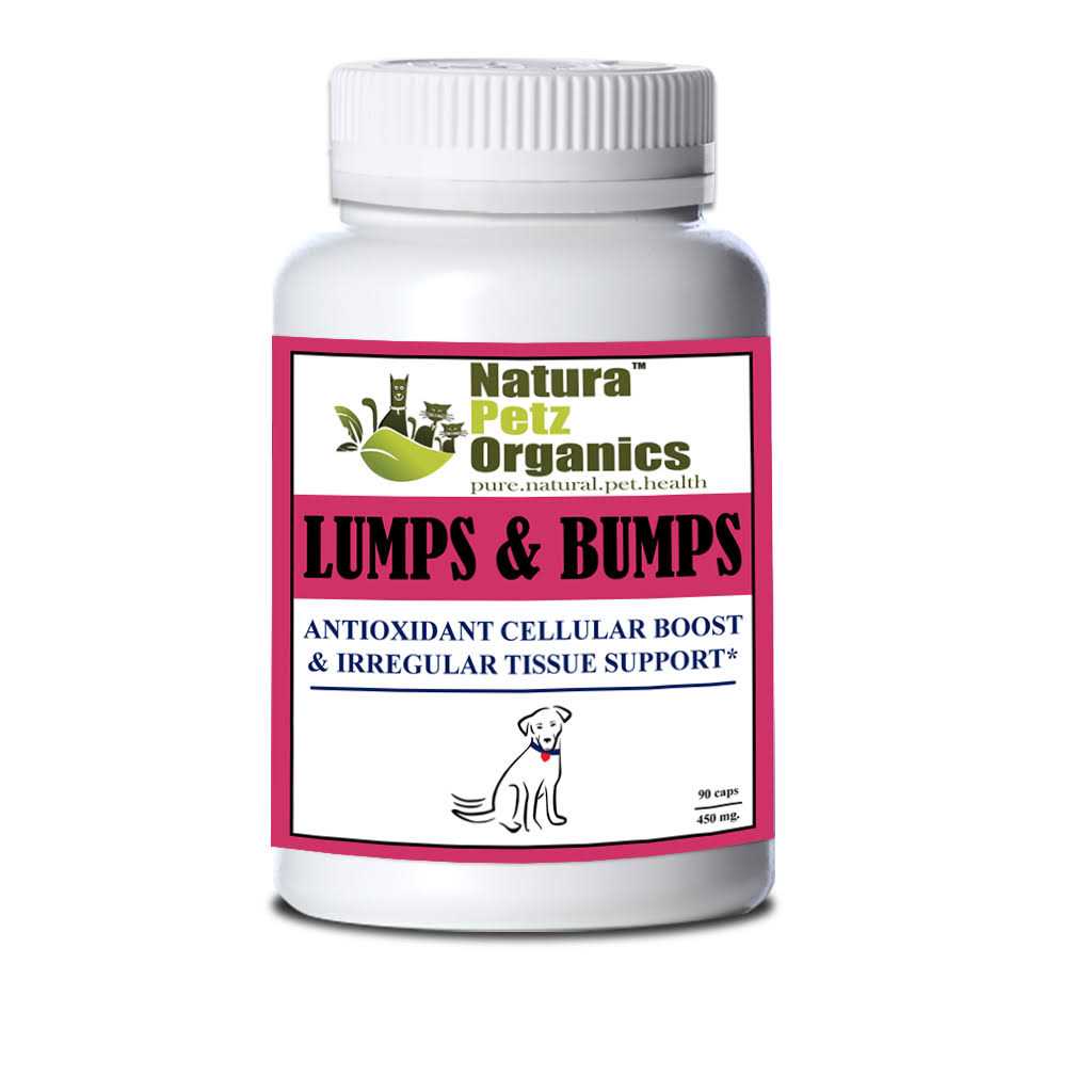 Natura Petz Organics LUMPS & BUMPS* Irregular Tissue Support* Dog Supplement