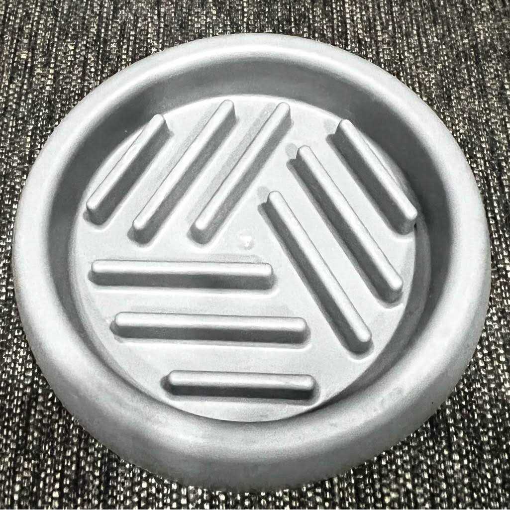 Top Paw Grey Puzzle Slow-Feeder Dog Bowl