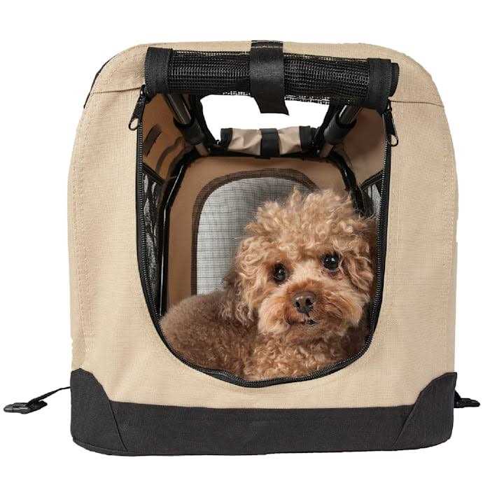 Pet Life Folding Deluxe 360 Vista View Pet Crate