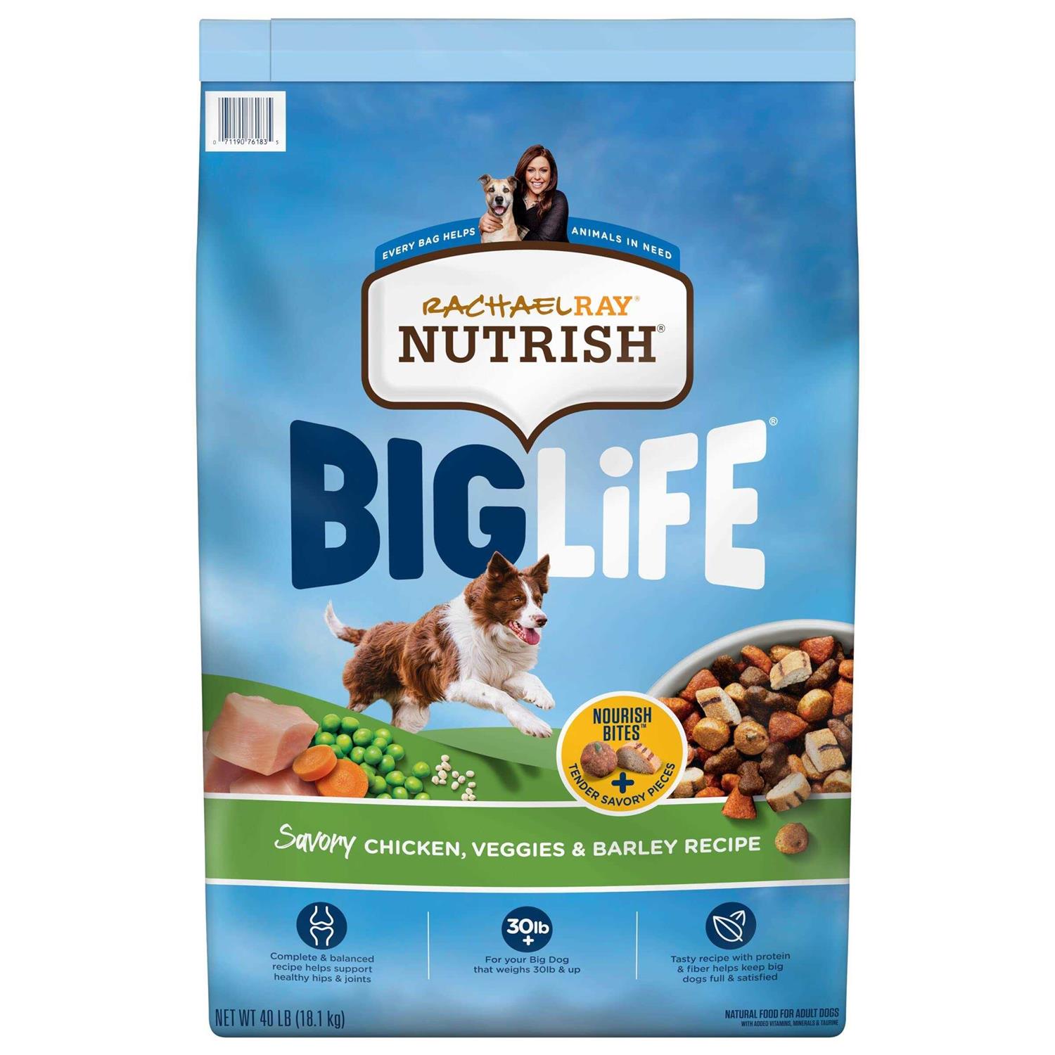 Rachael Ray Nutrish Big Life Dry Dog Food