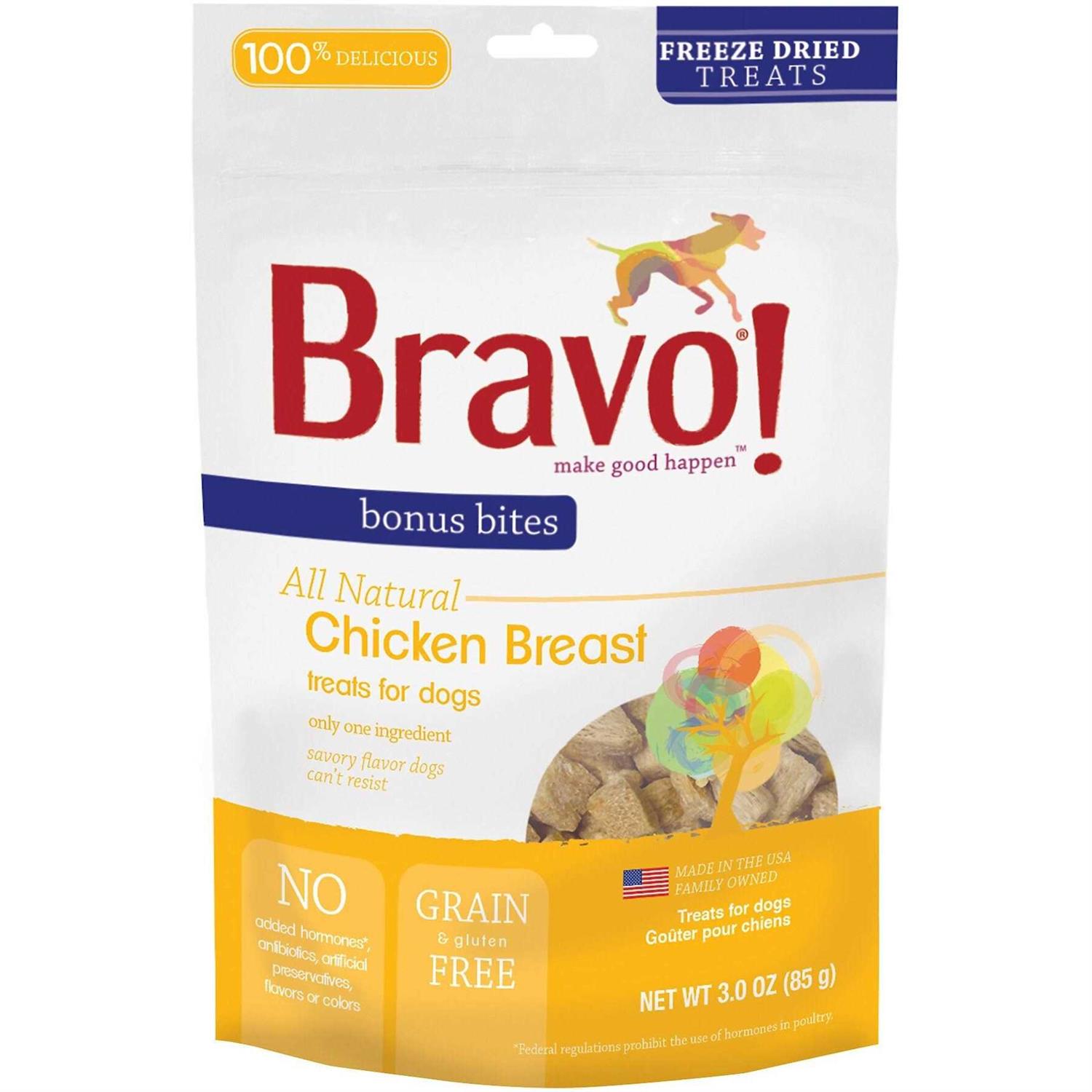 Bravo! Bonus Bites Freeze Dried Dog Treats